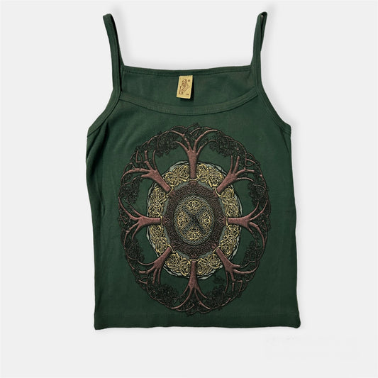 Trees Green Women Top