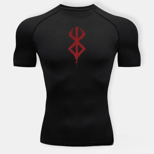 Berserk Brand Black Compression Shirt