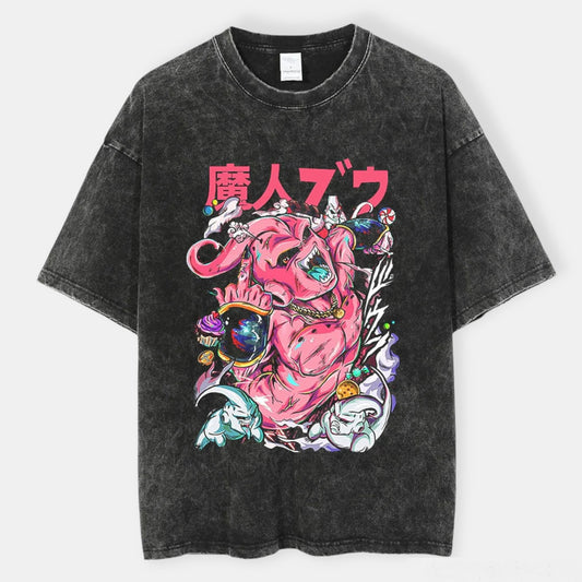 Kid Buu Vintage Oversize T-Shirt