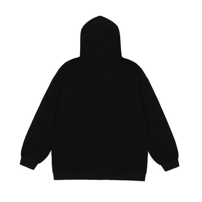 Verblee Skeleton Black Hoodie