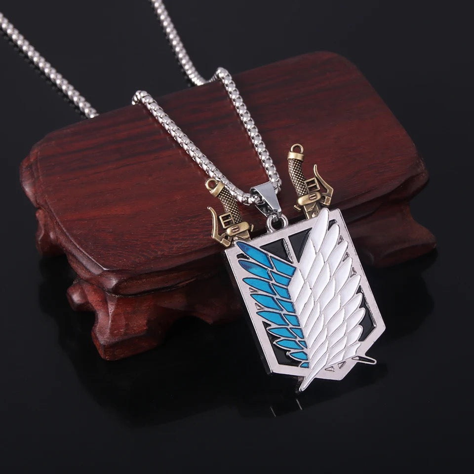 Wings Of Freedom Attack On Titan Necklace