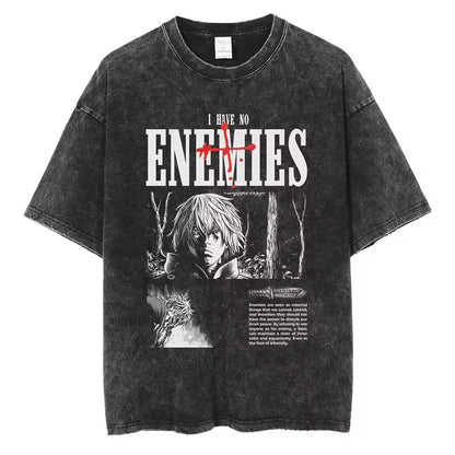 Thorfinn No Enemies Vintage Oversize T-Shirt