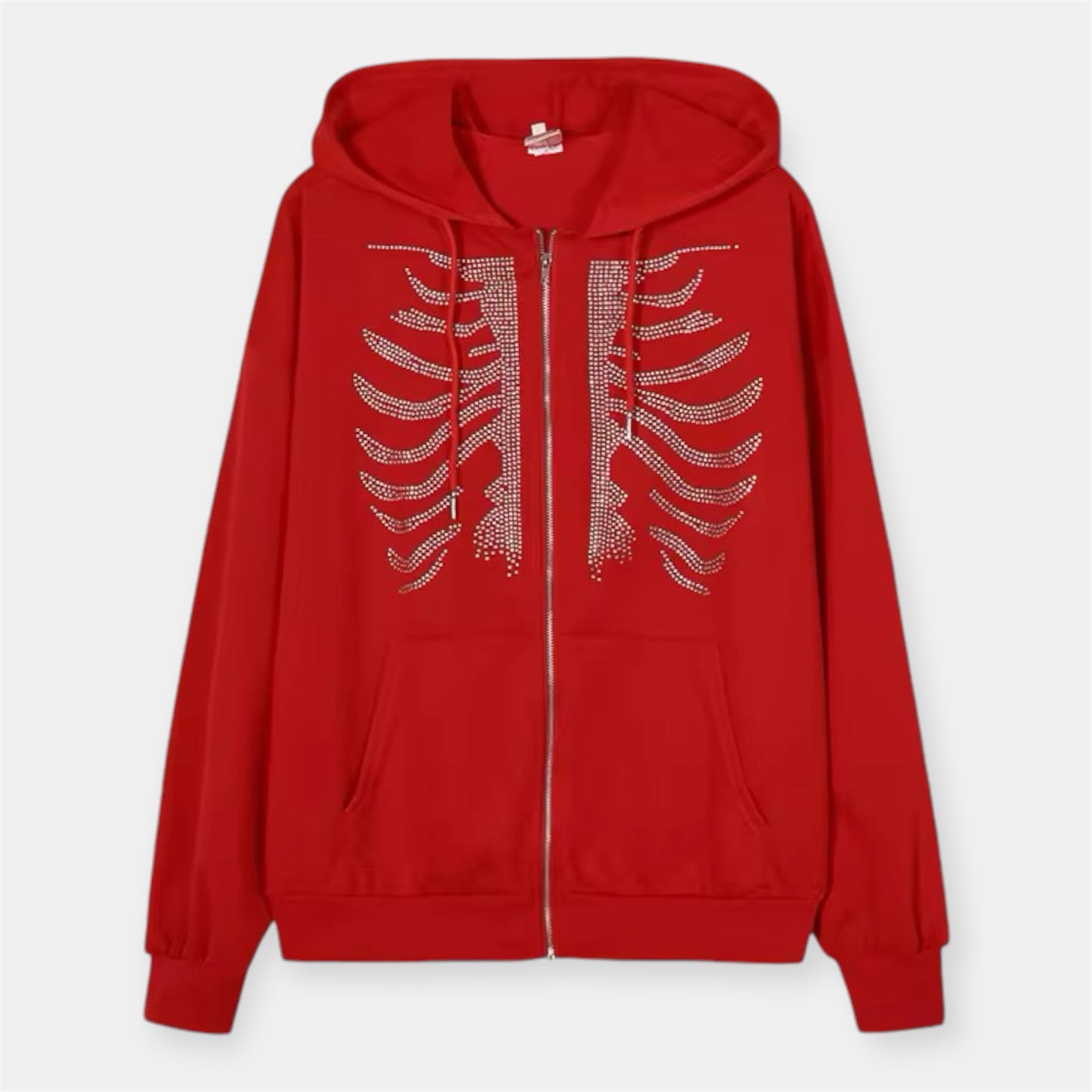 Crystal Bones Zip-Up