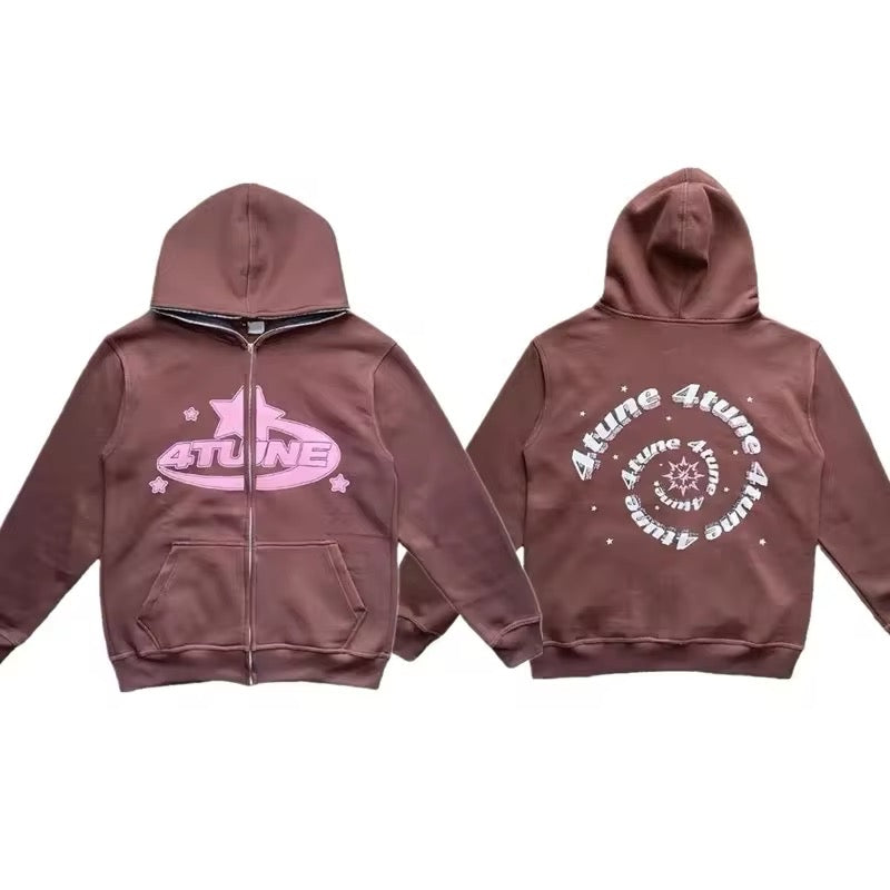 Fortune Star Zip-Up Hoodie