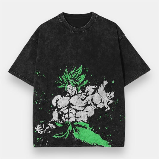 Legendary Broly New Force Vintage Oversize T-Shirt